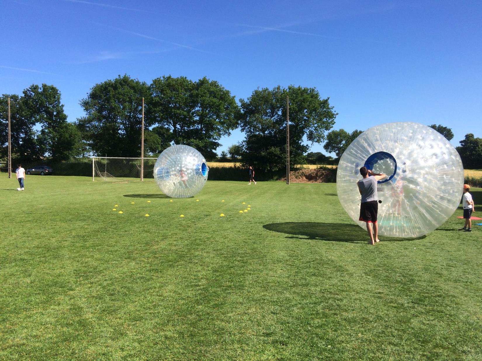 jeu gonflable bulle geante gonflable